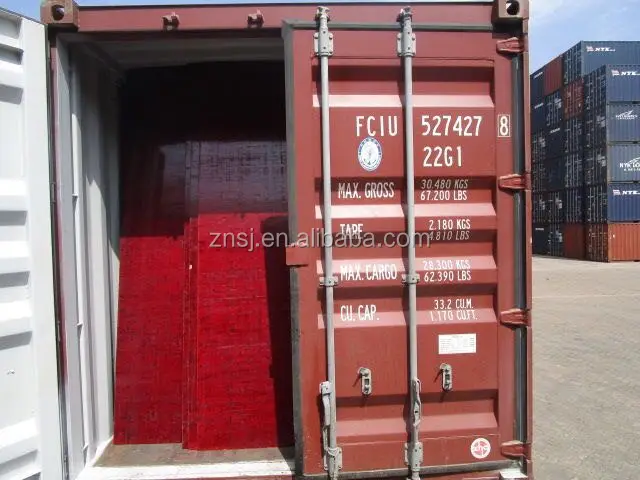 high strength 9mm construction form laminated plywood sheet
