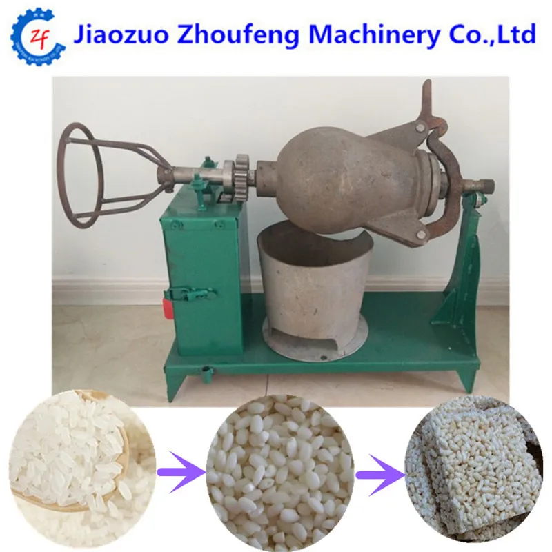 Commercial cannon style popcorn maker dry blasting chicken popping machine