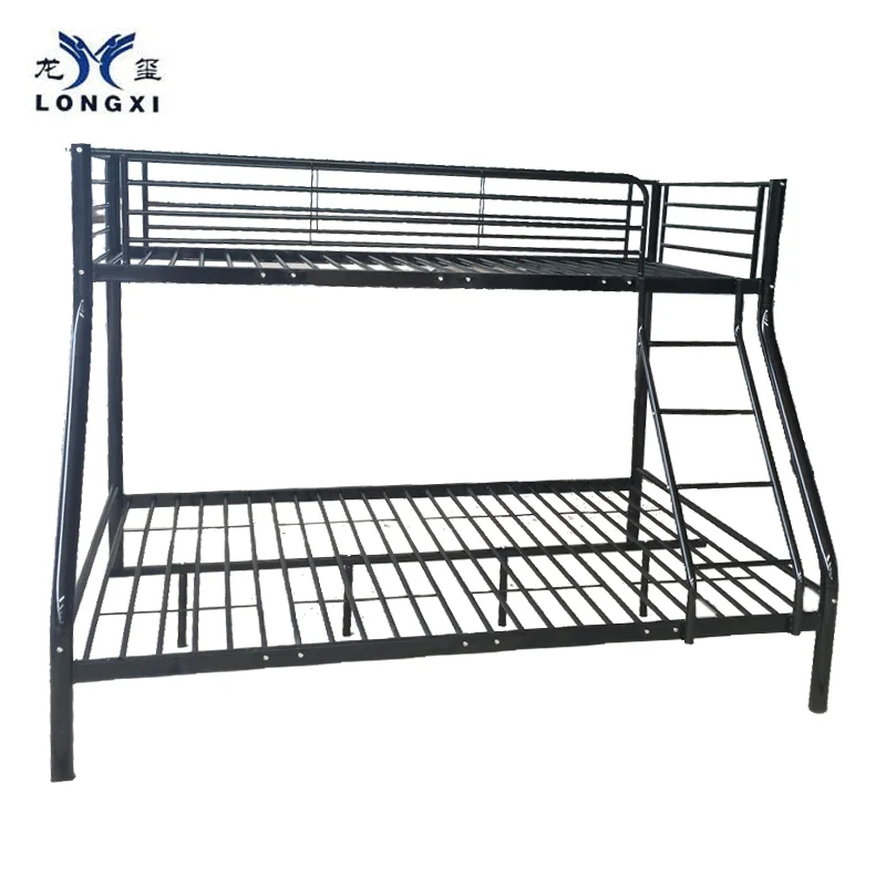 Europe style triple metal 3 sleeper bunk bed