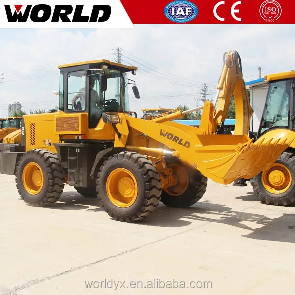Chinese Mini 2Ton 1.2m3 with A/C Cabin Wheel Loader