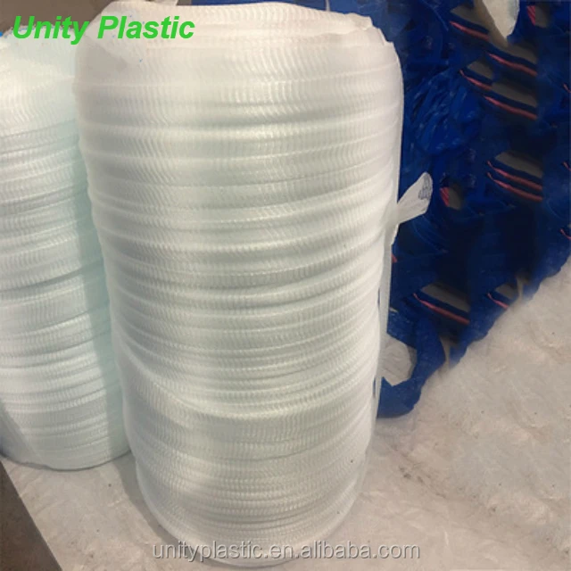 Полиэтиленовая защитная сетка пластиковая упаковочная трубчатая по заводской
