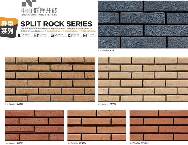 Natural stone building cladding system 3d exterior ceramic cladding tiles wall tile