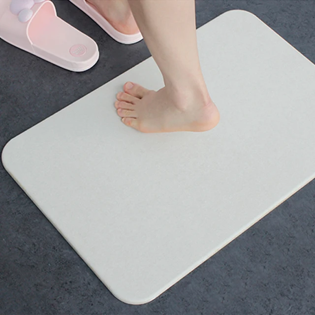 Оптовая продажа, противоскользящий диатомит для ванной и коврика для ног