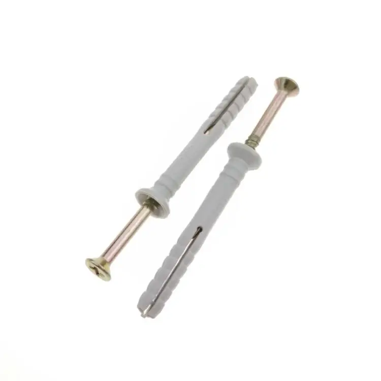 Galvanized Flat Head Wall Plug Screws for Concrete M8 Standard Fastener