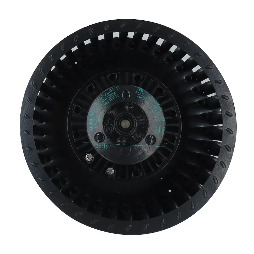 Original  Ebm papst   R2D160-AC02-13  160mm  260W 400V Centrifugal  fan