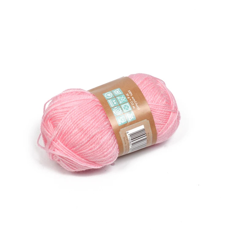 
100% Acrylic Dope Dyed Yarn Cheap South Korea Acrylic Yarn For Weaving 