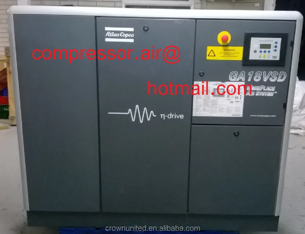 GA18/25 HP Rotary Screw Air Compressor | Atlas Copco GA-18