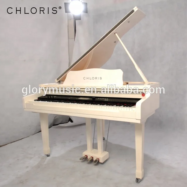 CHLORIS Keyboard musical instruments 88-keys white baby grand piano digital piano CDG-1200 Concert