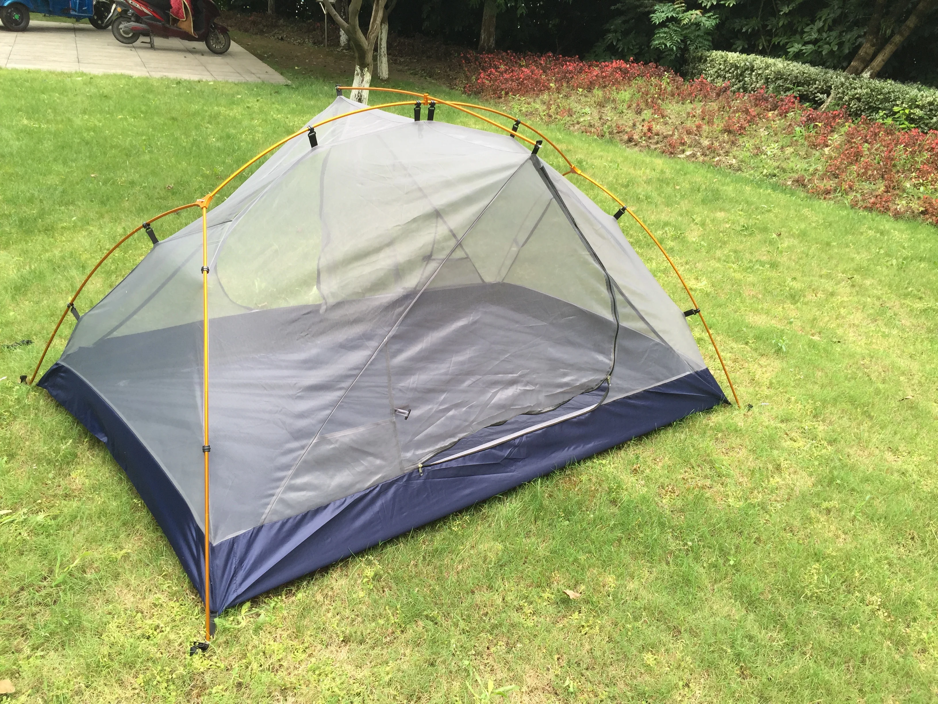 High-end Ultralight Trekking tent,Double Layer 2 Person Waterproof Backpacking Tent, CZ-260 MSR Camping tent come with footprint