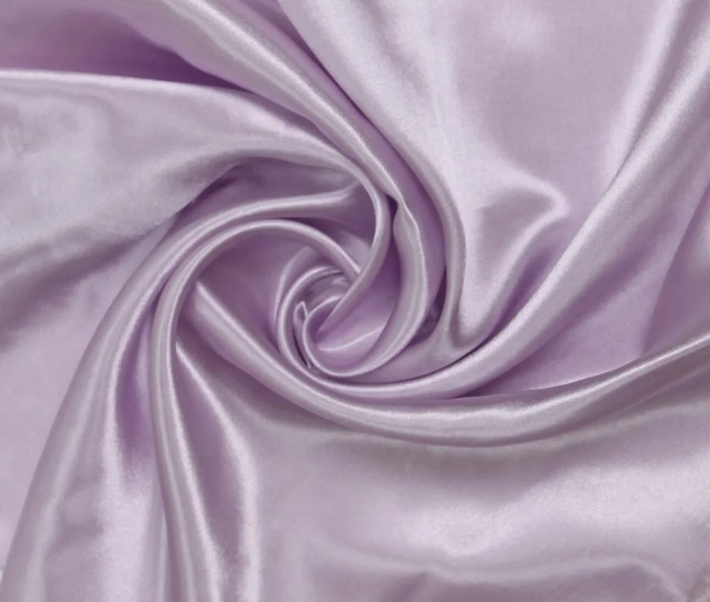 Chinese factory glazed 75D polyester silky dyed satin fabric microfiber fabric in rolls