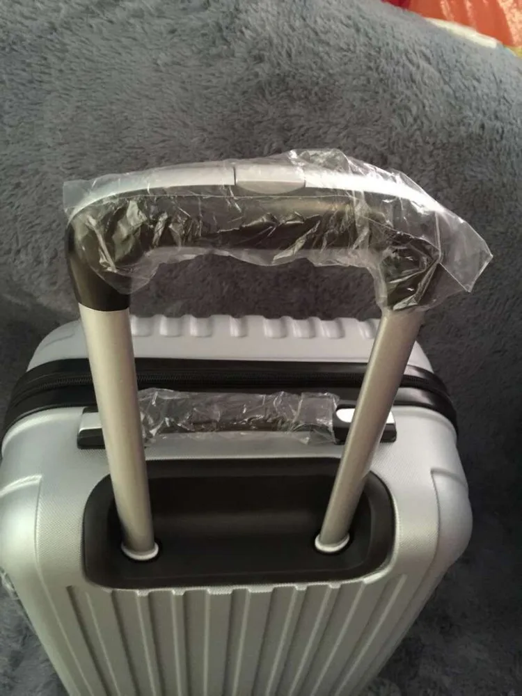 Factory Direct Supply Hot-Sell Iron Aluminum Trolley ABS PC LUGGAGE with 4 Airport Wheels