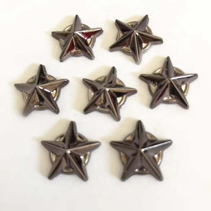 high quality star shape plastic rivets  for decoration