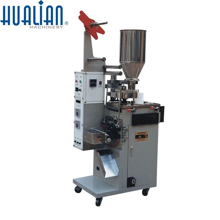DXDC-125 Hualian Vertical Corn FirberCustom Nylon Automatic Tea bag Packing Machine with String