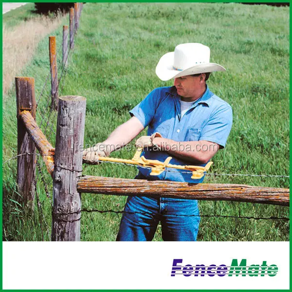 Farm Electric Fence Tensioner Spring Grip Wire Strainer Fence Stretcher With One Stop Service
