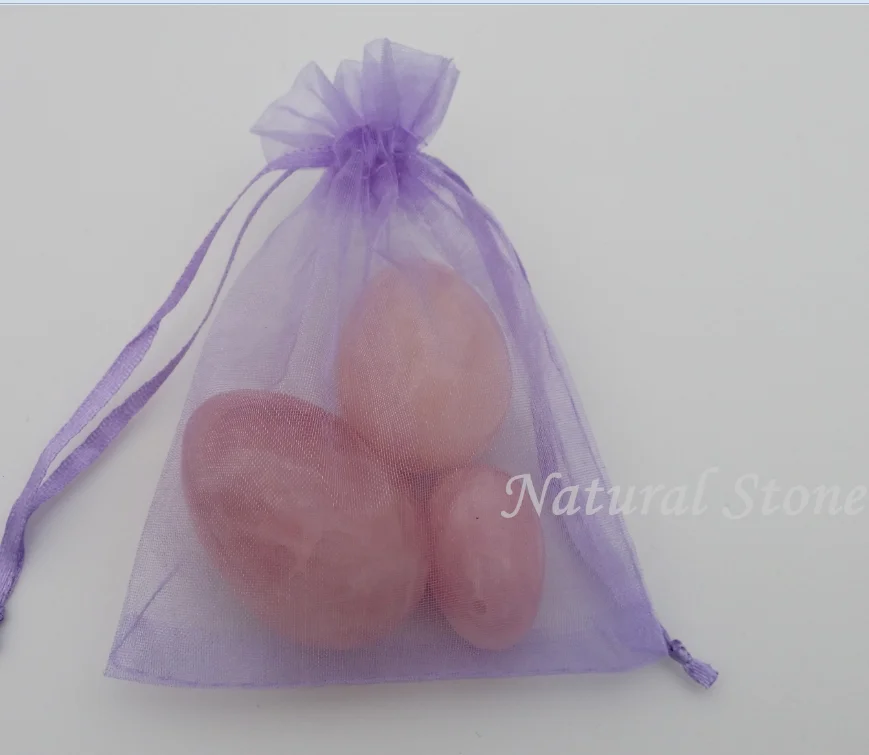 
Ben Wa Mia Egg Pelvic Exercise Weight Vagina Fitness Egg for Sale Natural semi-precious stone carfts 