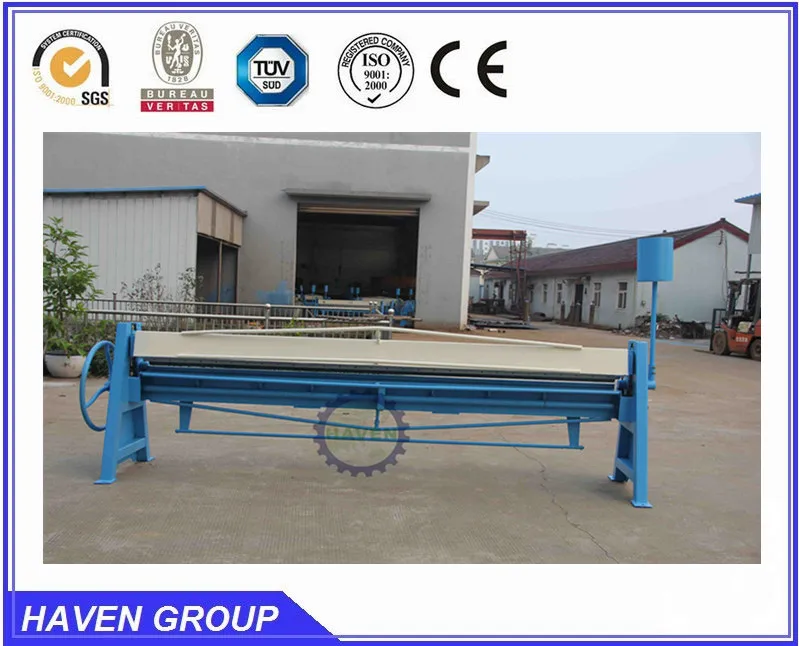 WH06-2.0x2540 hand folding machine manual bending machine easy type folding machine