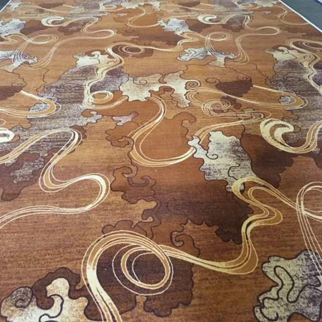 Floral Custom High Quality Hotel European Court Printed Carpet Making Machine Custom Carpets Logo Print