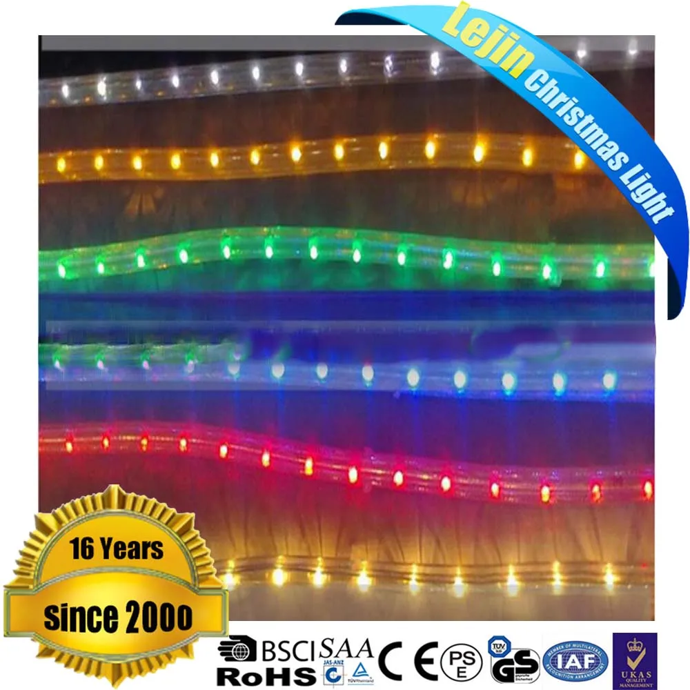 2016 new product red outdoor led rope light controllers with high quality wedding decorations