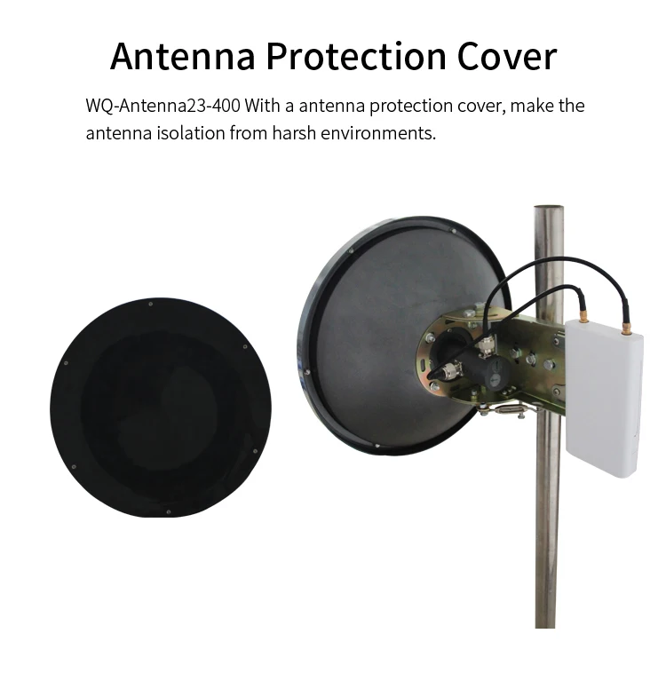
Dual-polarized directional antenna 23dBi 0.4m outdoor 15km long distance 5.8G CPE 