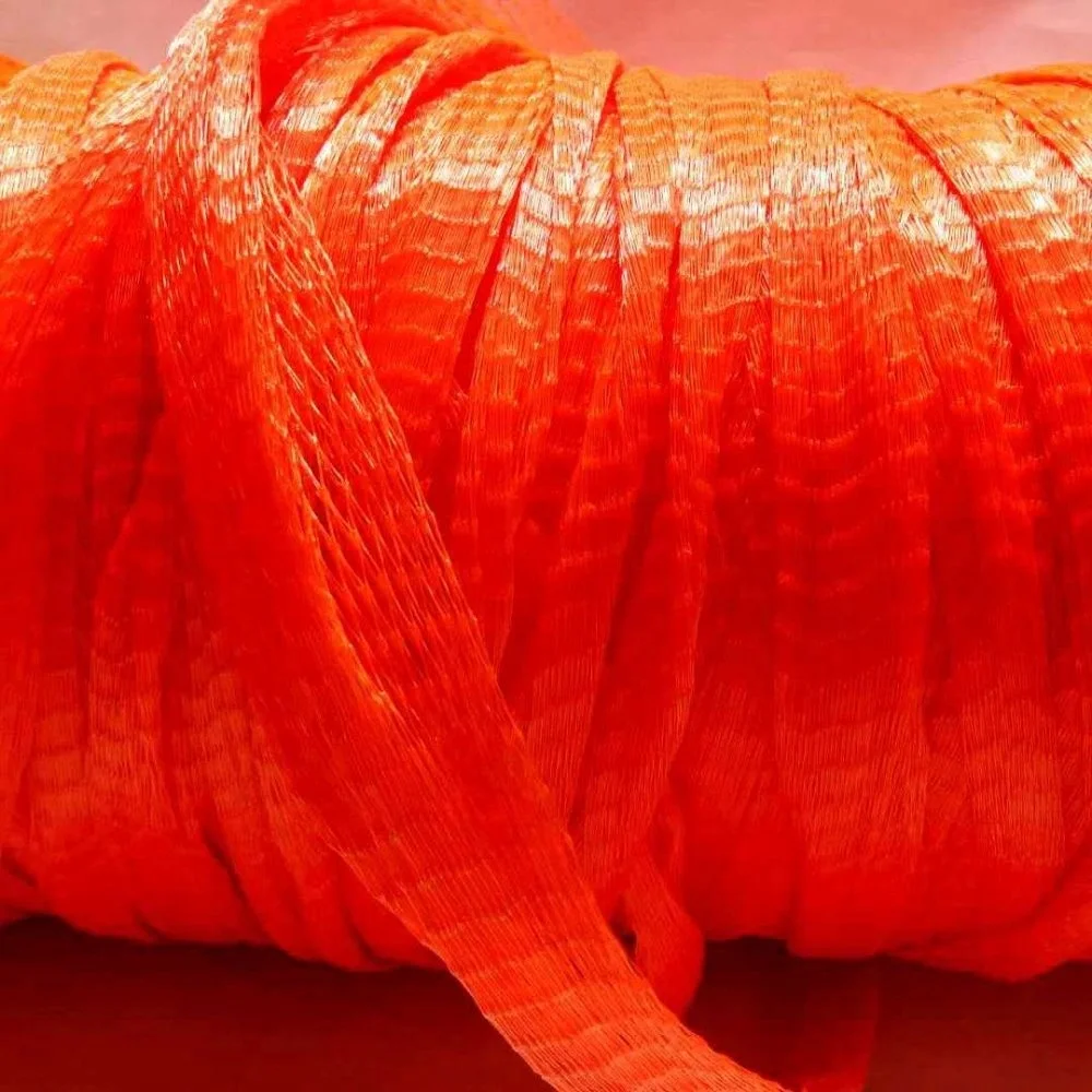 Wholesale Factory Price Environmental HDPE Packing Bag Mesh Knitted Sleeve Net in Roll