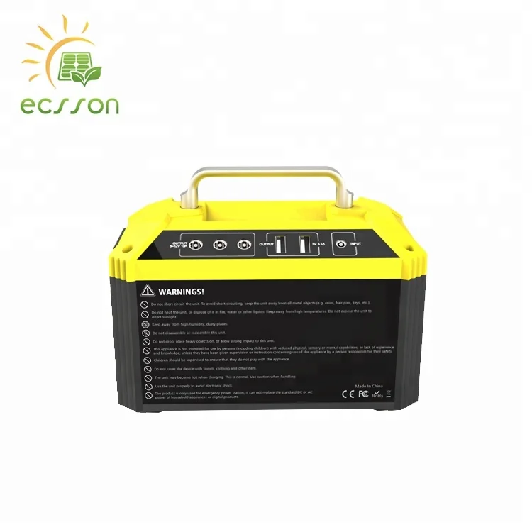 Easy to use mini mobile power charging station for car fridge