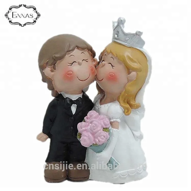 Полирезиновые Свадебные цветы и корона для жениха, свадебные фигурки невесты в наличии