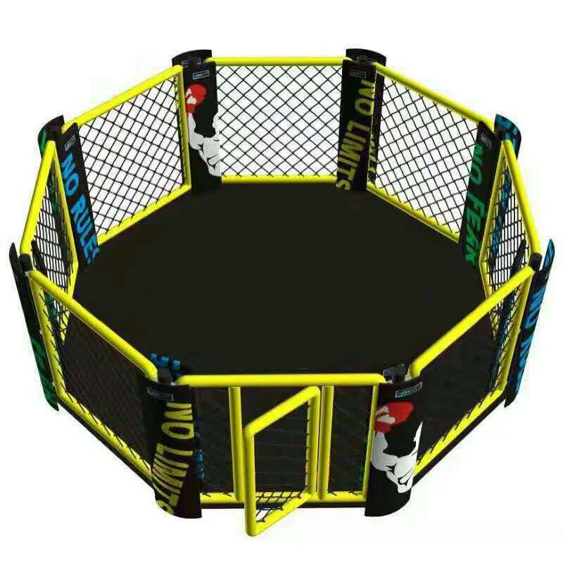 MMA international competition octagonal cage professional boxing ring