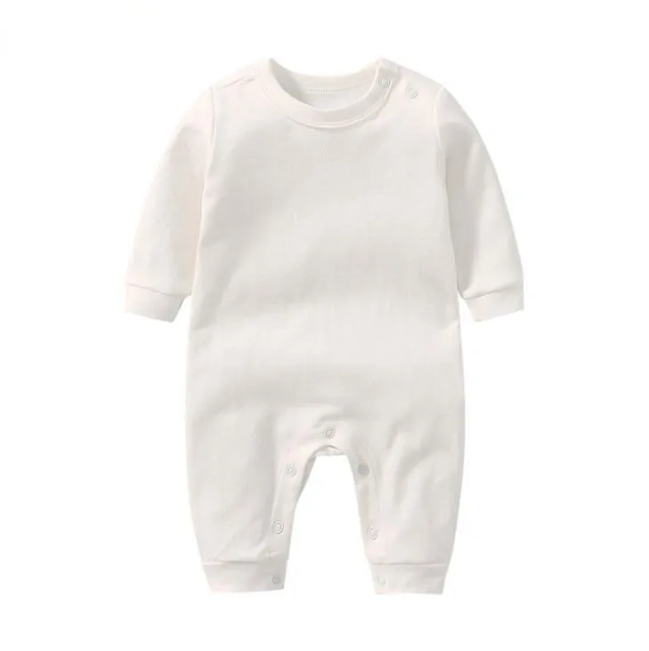 manufacturer black plain baby rompers long sleeve newborn baby clothes