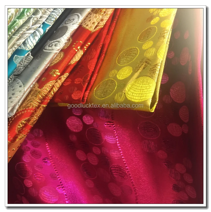 Wholesale Price100% Polyester Jacquard Brocade Fabric