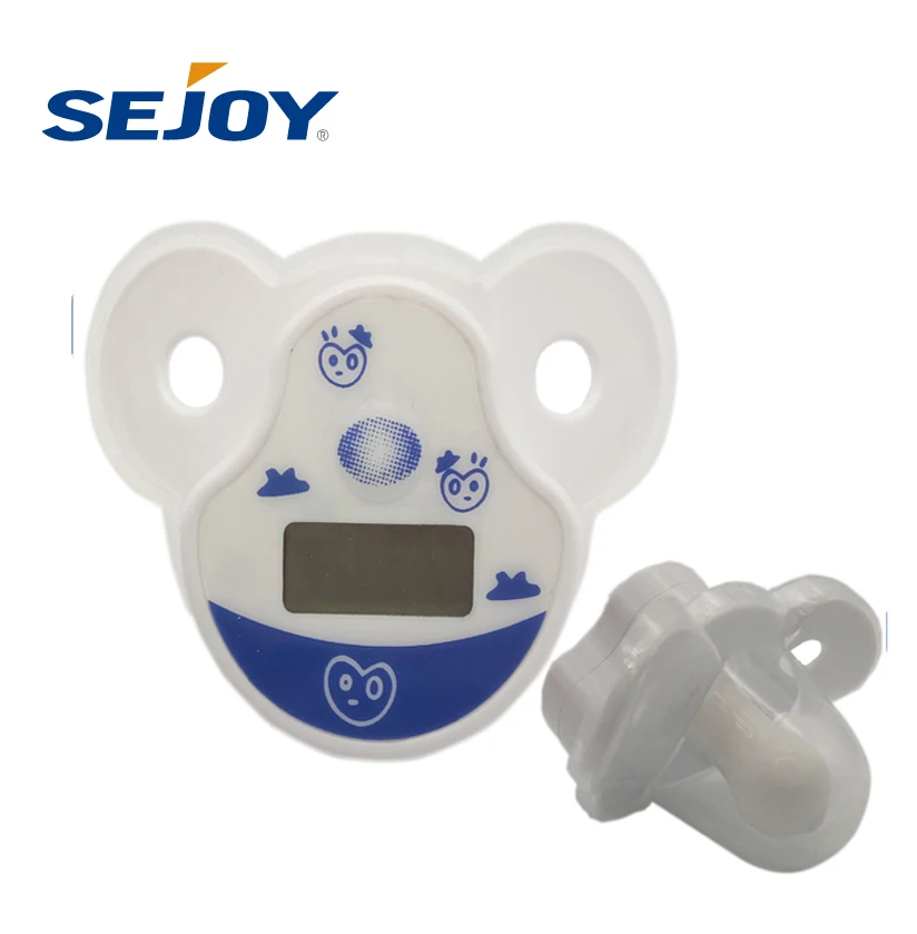 Baby Type Electronic Digital Mouth Nipple Pacifier Thermometer