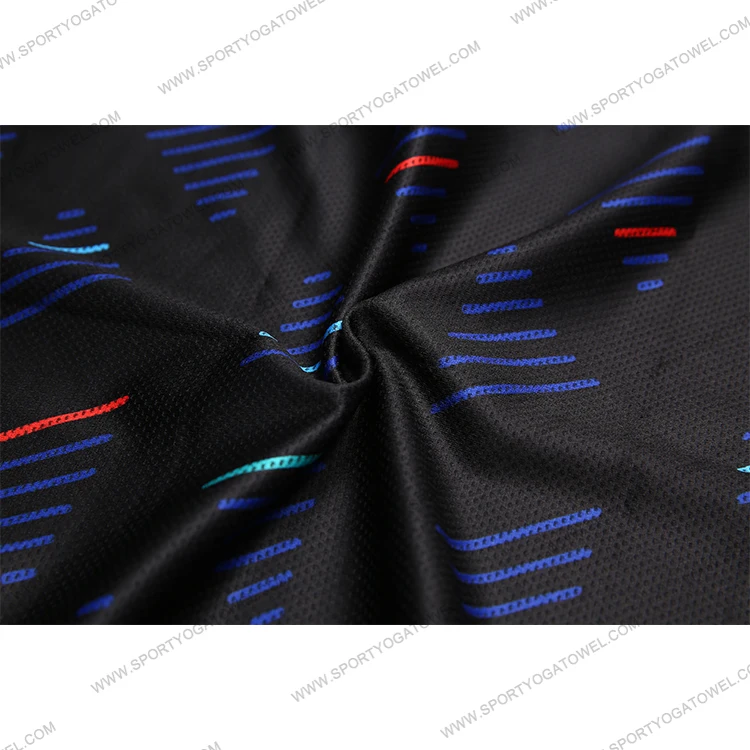 Super absorbent instant cooling printed ice sweat towels for sport gym runners