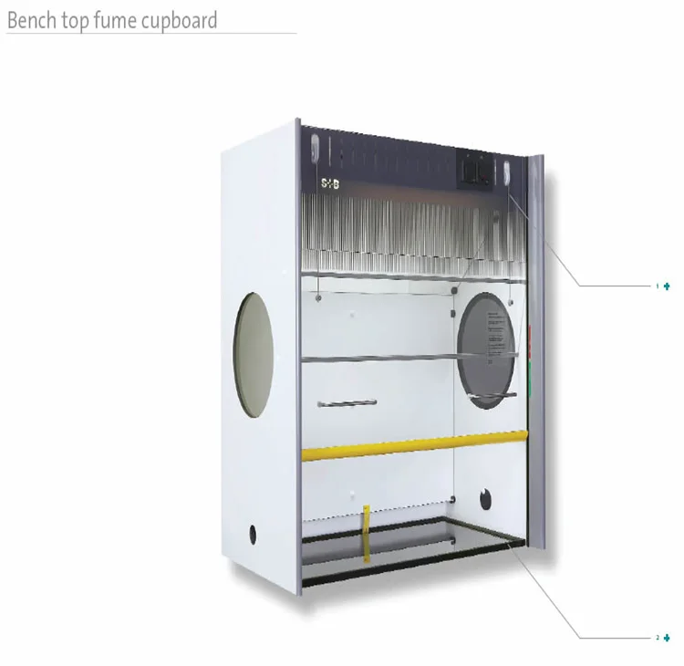 
Guangzhou High Quality CE certified mini biosafety cabinet class 2/ small biological lab safety cabinet 
