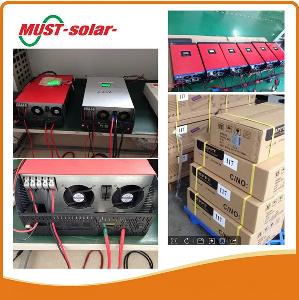 Off Grid Paco 15000 watt AC DC Power Inverter with MPPT Charger