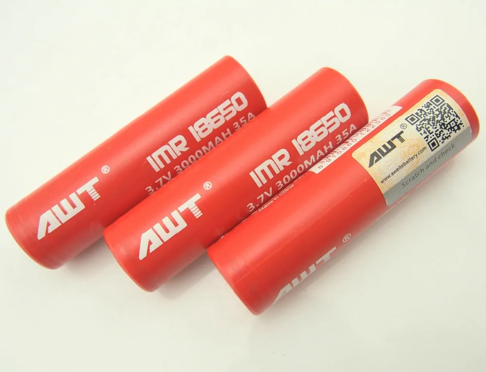 Shenzhen battery manufacturer 18650 3000mah 40a rechargeable battery lithium 3.5v rechargeable battery