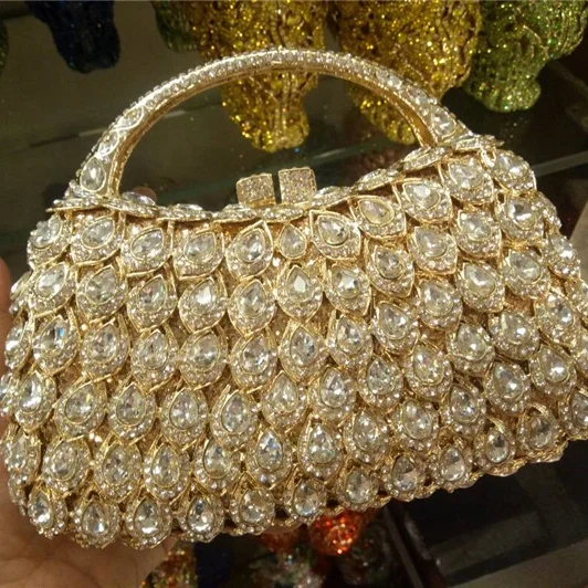 DB827 minaudiere bag mother of pearl evening bag clutch