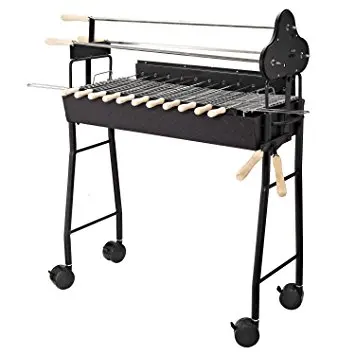 Cyprus Rotisserie Grill Rotary Barbecue Grills Height Adjustable Bbq Grill Charcoal