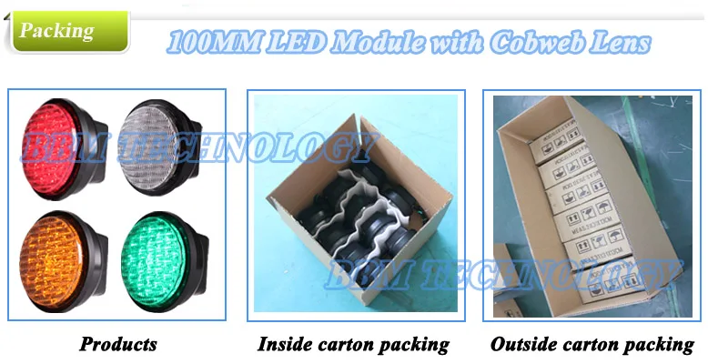 EN 12368 24v led safety traffic light