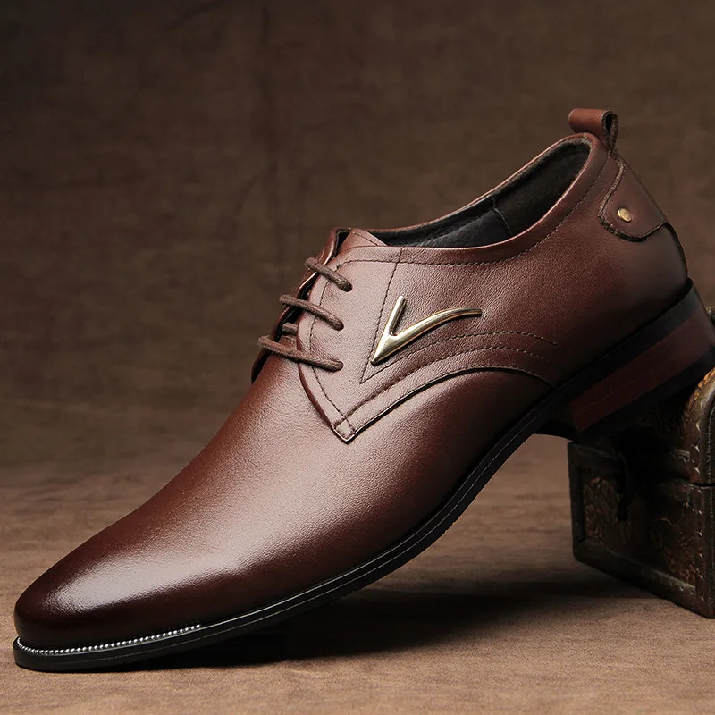Fashion men's winter shoes flat casual shoes luxury men
