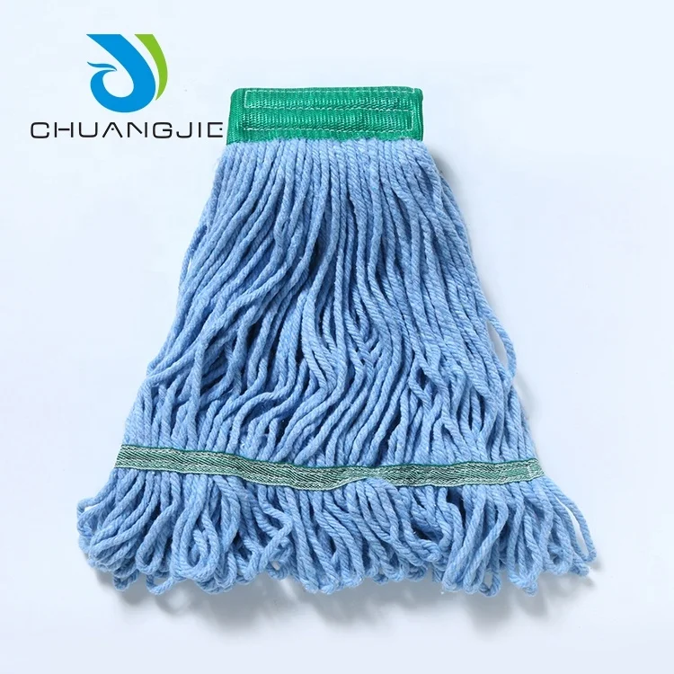 Практичная многоразовая Швабра для мытья пола, запасные части, сменная влажная хлопковая Волшебная синяя Насадка для швабры