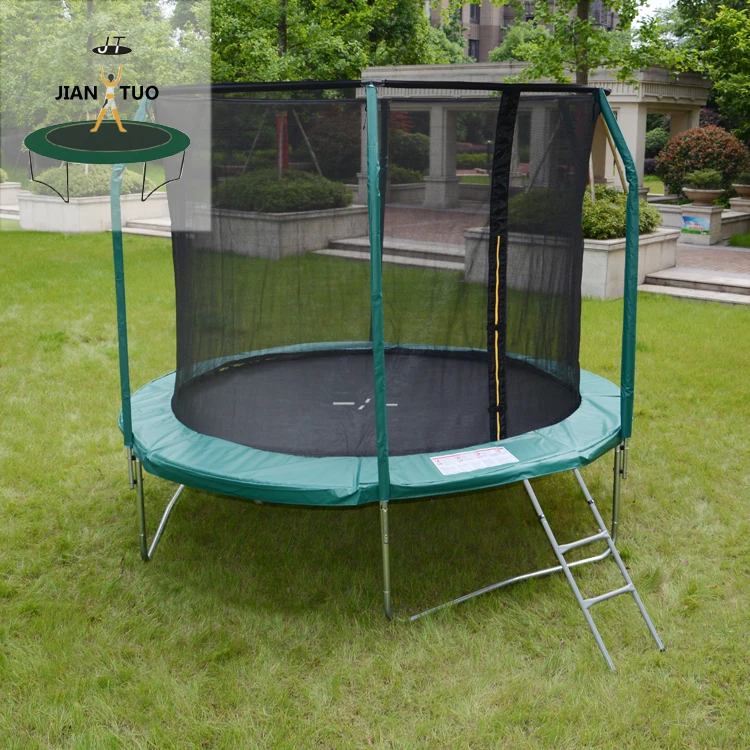 
JianTuo Sports 2M 3M 4M 5M Round Kids Trampoline With Safety Net 