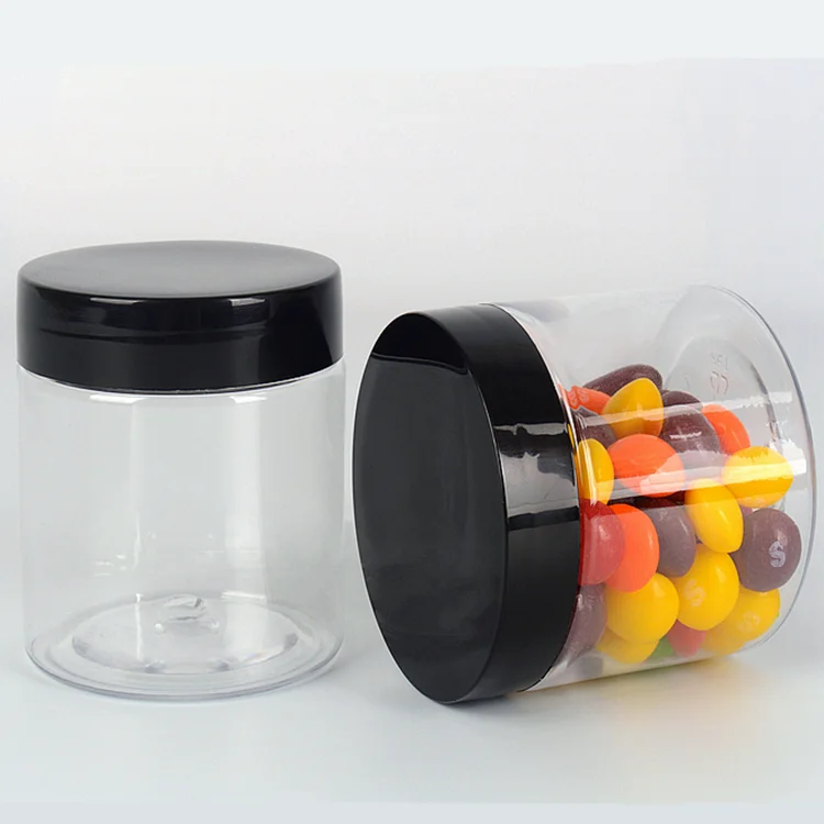 fancy gem vintage cosmetic hair gel pet wide mouth glitter jars with foil seal