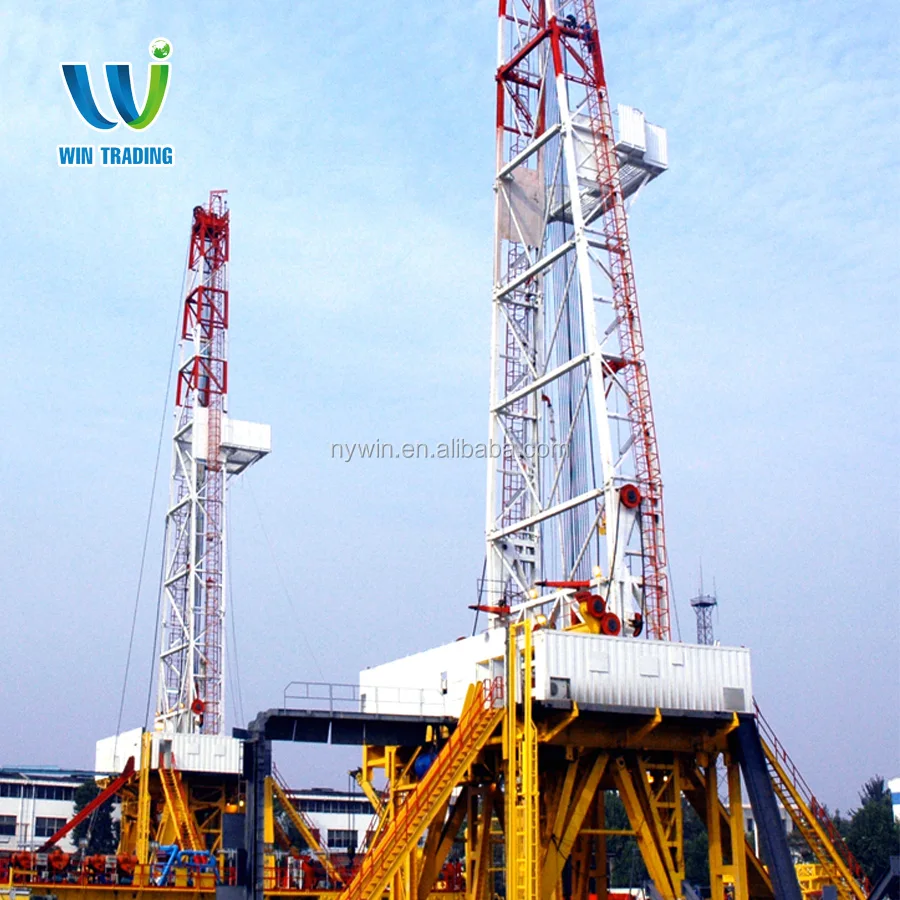 
RG API Standard Oil Field Oil and Gas Well Bore Hole Skid Mounted 7000m 2000hp ZJ70DB Skid-Mounted Drillin rig 