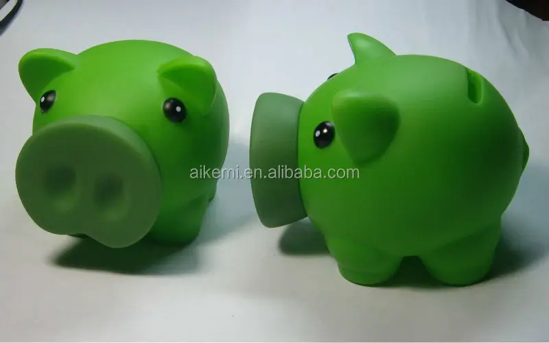 high quality promotional souvenir gifts colorful piggy banks,kids cheap plastic piggy banks,kids plastic wholesale piggy banks