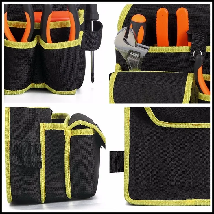 Wholesale High Quality Polyester Storage Box/Pockets Waist Tool Bag