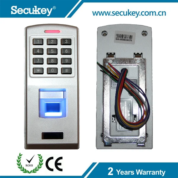 Secukey отпечатков пальцев wiegand reader замка двери контроля доступа