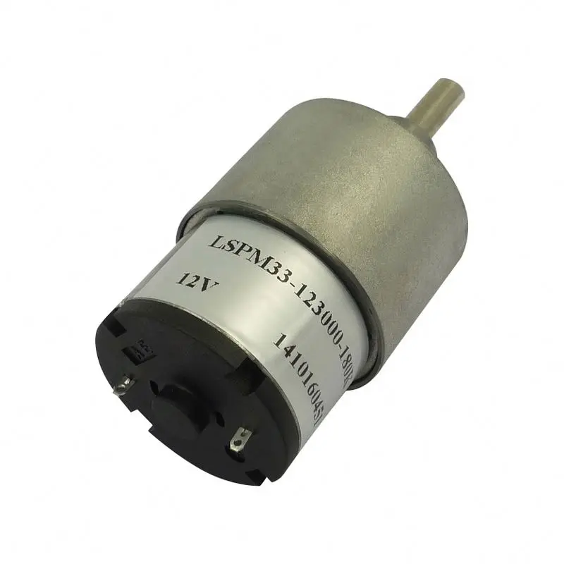 37mm 6v 12v 24v Brushed 520 DC  Motor with Gearbox 1Nm Micro Gear Dc Motor for robotic