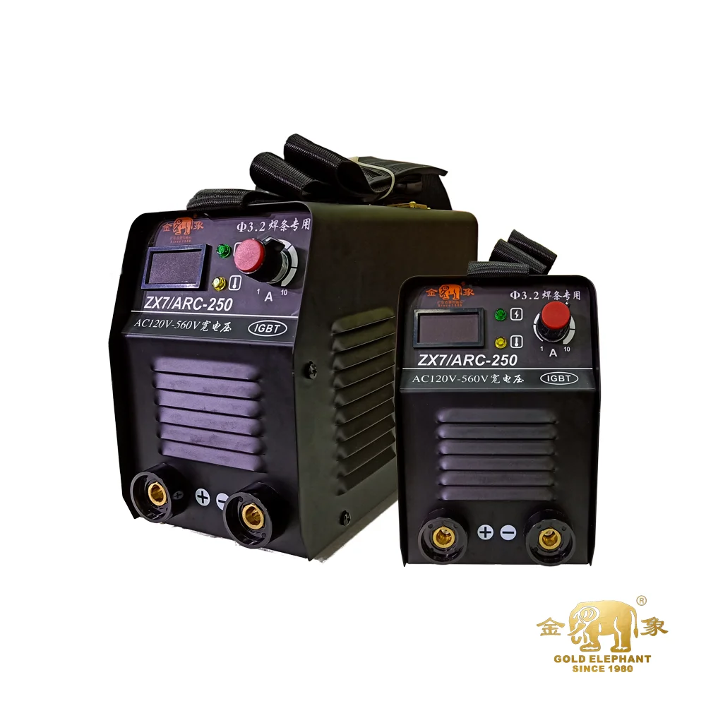 Portable mobile welder ZX7-250 igbt inverter dc arc welder
