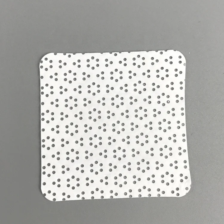 Одноразовые нетканые Промышленные салфетки для снятия лака 100% PP без ворса 80 г/м2 5x5 см, сухие салфетки для ногтей