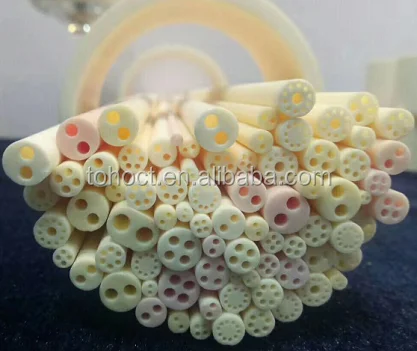 Керамический оксид алюминия термопары изоляции трубы