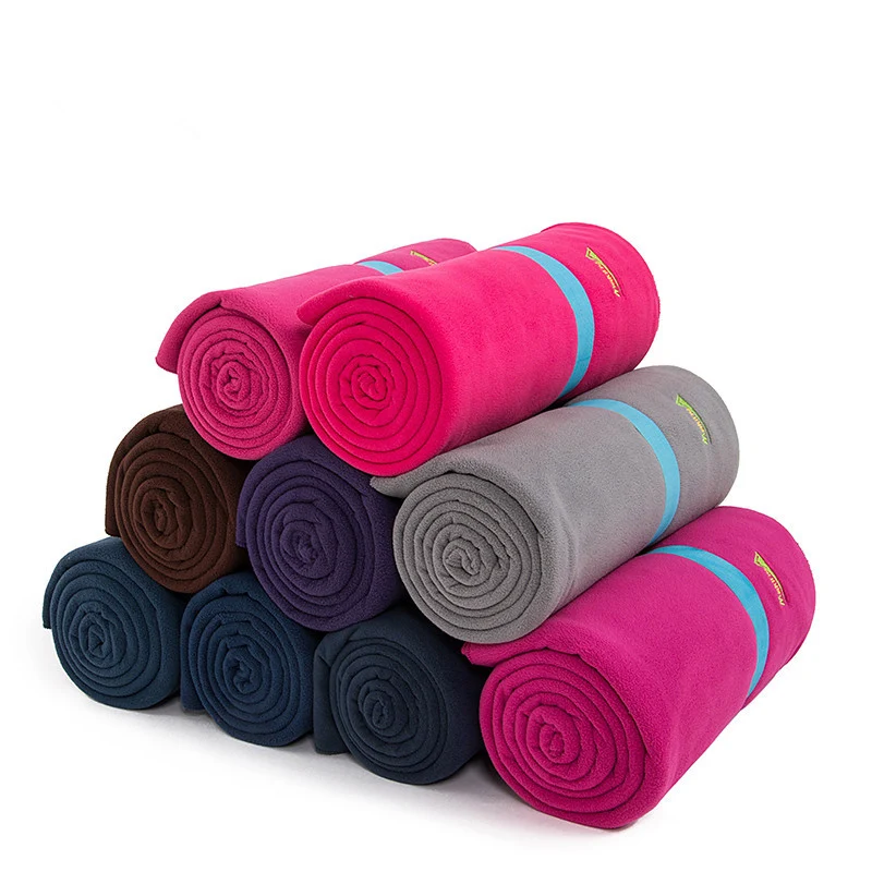 
Hooded blanket for adults dog print polar fleece 